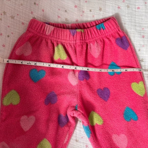⭒ 3-6M Little Tikes Hearts Pyjama Set Button up Long Sleeve Collar Colorful ⭒ - Picture 15 of 16